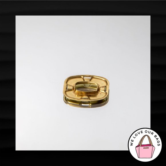 NEW COACH TURNLOCK BRASS PLATE REPLACEMENT HARDWAR - Picture 2 of 2